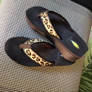 volatile leopard sandals
